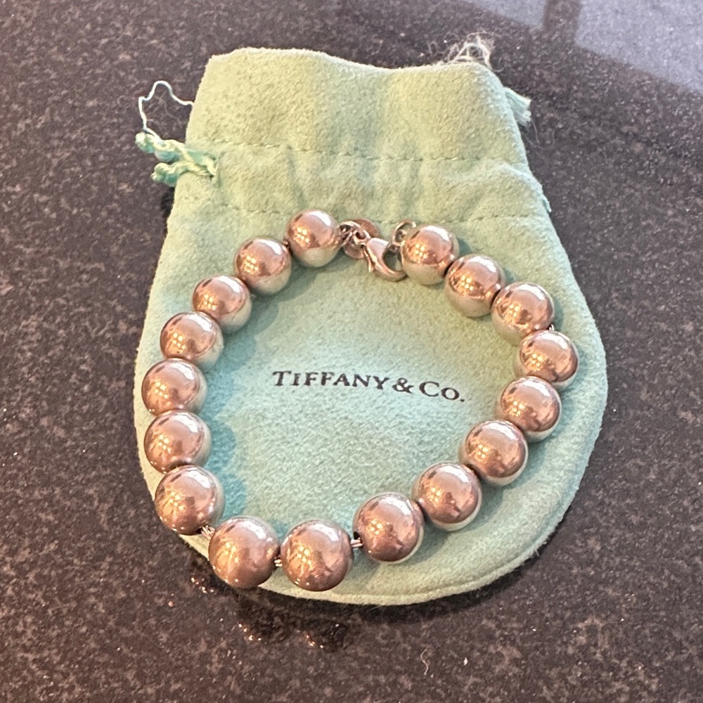 Tiffany & Co. Silver Bead Bracelet